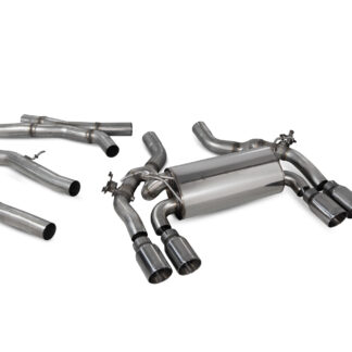 Scorpion GPF-back system with electronic valves Daytona Tailpipe BMW F87N M2 Competition 2018 - 2022