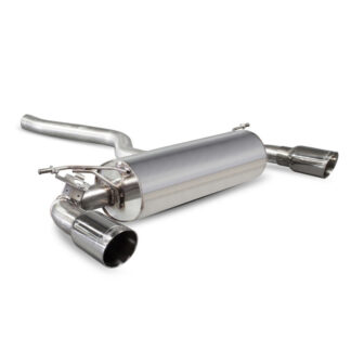 Scorpion GPF-Back system with electronic valve Daytona Tailpipe BMW F22/23 M240i GPF Model 2018 - 2019