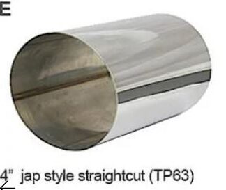 COBRA Subaru Impreza Turbo (93 - 00) Rear Box (Round Silencer)