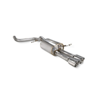 Scorpion Rear silencer only Daytona Tailpipe Ford Mk7 Fiesta 1.0T EcoBoost (ST Rear Valance Fit) 2013 - 2017