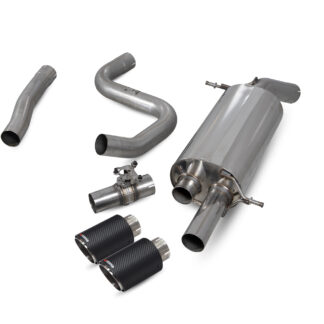 Scorpion GPF-Back system with electronic valve Ascari Tailpipe  Ford Mk8 Fiesta ST - Pre September 2020 2018 - 2020
