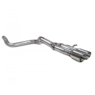 Scorpion Predator GPF-Back system non-valved Daytona Tailpipe Ford Mk8.5 Fiesta ST 2022 - 2024