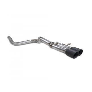 Scorpion Predator GPF-Back system non-valved Daytona Ceramic  Tailpipe Ford Mk8.5 Fiesta ST 2022 - 2024