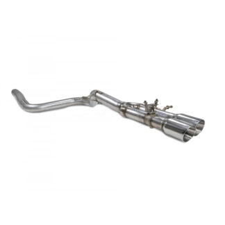 Scorpion Predator GPF-back system with electronic valve Daytona Tailpipe Ford Mk8 Fiesta ST - Pre September 2020 2018 - 2020