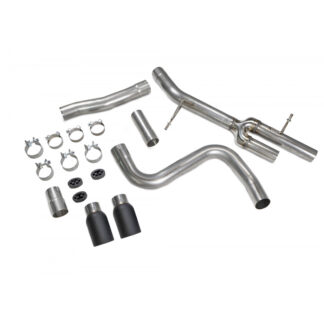 Scorpion Predator GPF-Back system non-valved Daytona Ceramic Tailpipe Ford Mk8 Fiesta ST - Post September 2020 2020 - 2021