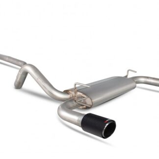 Scorpion Non-resonated cat-back system Abarth  500/595 (IHI Turbo)/595/695 (Garrett Turbo) 2008-2018
