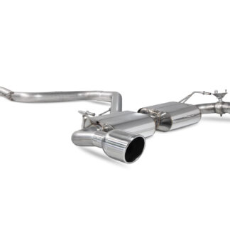 Scorpion Non-resonated cat-back with electronic valve Indy Tailpipe Hyundai i30 N (Non GPF Model) 2017 - 2018