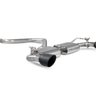 Scorpion Non-resonated GPF-back with electronic valve Daytona Ceramic Tailpipe Hyundai i30 N (GPF Model) 2018 - 2024