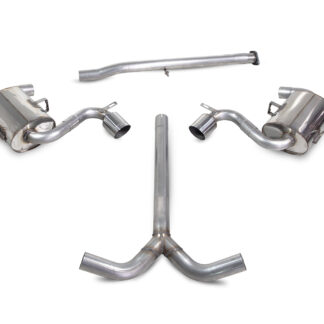 Scorpion Resonated cat-back system STW Tailpipe Mini Cooper S R53 & R52 2002 - 2006