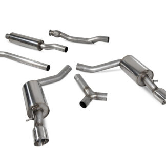Scorpion Resonated cat-back system Daytona Tailpipe Mini Clubman R55 Cooper S 07-14 2007 - 2014
