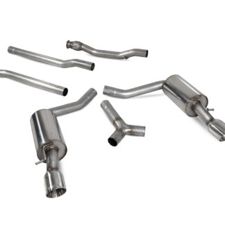 Scorpion Non-resonated cat-back system Daytona Tailpipe Mini Clubman R55 Cooper S 07-14 2007 - 2017