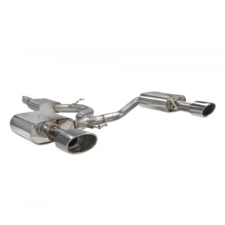 Scorpion Resonated gpf-back system EVO R Tailpipe Seat Leon Cupra ST 300 4Drive (GPF Model) 2018 - 2022