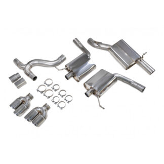 Scorpion Resonated gpf-back system Daytona (quad) Seat Leon Cupra ST 300 4Drive (GPF Model) 2018 - 2022