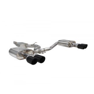 Scorpion Resonated gpf-back system Daytona (quad) Ceramic Seat Leon Cupra ST 300 4Drive (GPF Model) 2018 - 2022