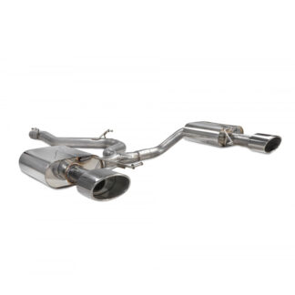 Scorpion Non-resonated gpf-back system EVO R Tailpipe Seat Leon Cupra ST 300 4Drive (GPF Model) 2018 - 2022