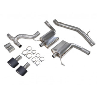 Scorpion Non-resonated gpf-back system EVO R Ceramic Seat Leon Cupra ST 300 4Drive (GPF Model) 2018 - 2022