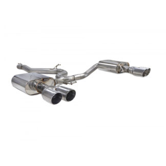 Scorpion Non-resonated gpf-back system Daytona (quad)  Seat Leon Cupra ST 300 4Drive (GPF Model) 2018 - 2022