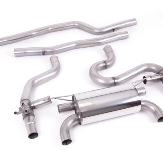 Milltek GPF OPF Back System with Quad GT-90 Polished Trims -