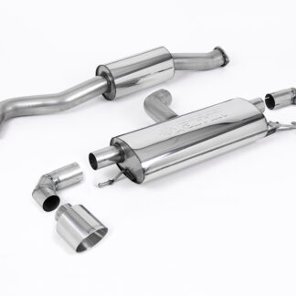 Milltek GPF OPF Back Resonated - GT115 Polished - GR Yaris