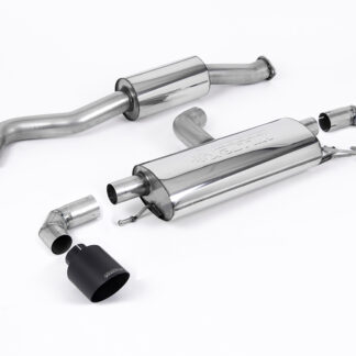 Milltek GPF OPF Back Resonated GT-115 Black Tips - GR Yaris