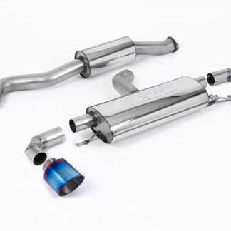 Milltek GPF OPF Back - Resonated GT-115 BT Tips - GR Yaris