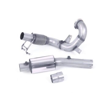 Milltek Large-bore Downpipe and De-cat Audi A1 40TFSI 5 Door