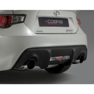 Cobra Subaru BRZ (12 >) Cat Back System (Resonated)