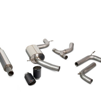 Scorpion Resonated cat-back system Ascari Tailpipe Volkswagen MK7.5 Golf GTi (Non-GPF Model) 2017 - 2018