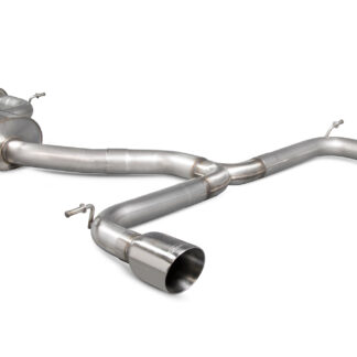 Scorpion Resonated GPF-back system Daytona Tailpipe Volkswagen MK7.5 Golf GTi (TCR & GPF Models) 2019 - 2020