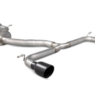 Scorpion Resonated GPF-back system Daytona Ceramic Tailpipe Volkswagen MK7.5 Golf GTi (TCR & GPF Models) 2019 - 2020