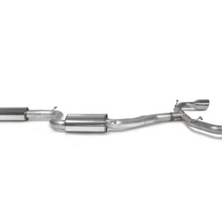 Scorpion Resonated GPF-back system Indy Tailpipe Volkswagen MK8 Golf GTI GPF Model 2020 - 2024