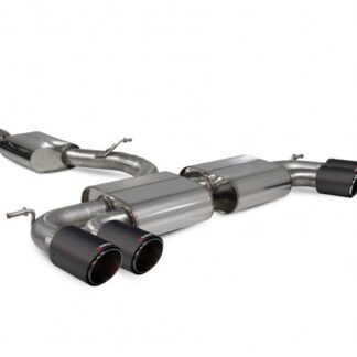 Scorpion Resonated cat/gpf back system Ascari Tailpipe Volkswagen MK8 Golf R GPF Model 2021 - 2024