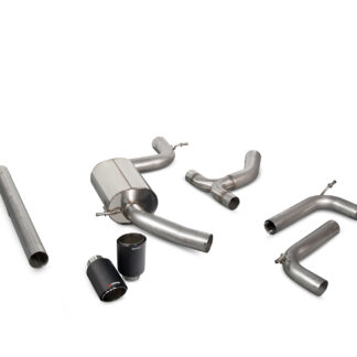 Scorpion Non-resonated cat-back system Ascari Tailpipe Volkswagen MK7 Golf GTi (including Clubsport & Clubsport S) 2013 - 2016