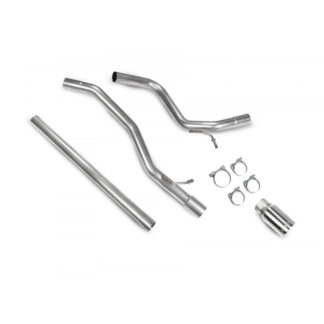 Scorpion Non-resonated Cat-back System Daytona Tailpipe Volkswagen UP! GTI 1.0T (3 and 5 door) 2018 - 2024