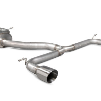 Scorpion Non-resonated GPF-back system Daytona Tailpipe Volkswagen MK7.5 Golf GTi (TCR & GPF Models) 2019 - 2020