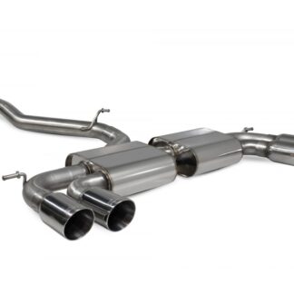 Scorpion Non-res cat/gpf back system Daytona Tailpipe Volkswagen MK8 Golf R GPF Model 2021 - 2024