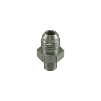 Turbosmart Fitting -6 AN Flare to 1/8 NPT Male Straight - Black