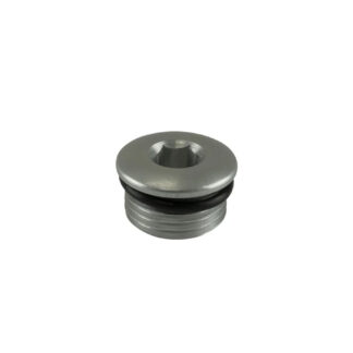 Turbosmart Fitting -12 AN ORB Blank - Black