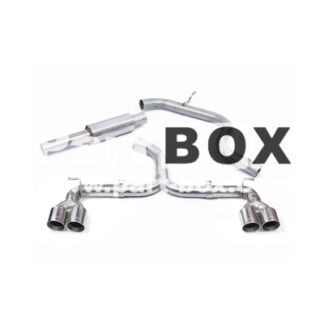 COBRA VW Golf GTI (Mk7) 2.0 TSI (5G) (12-17) Quad Exit Venom Box Delete Race Cat Back Golf R Style Performance Exhaust
