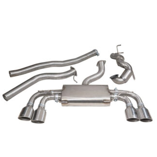 Cobra Golf R Mk7 Turbo Back (Cat & Non-Res)- Non-Valved