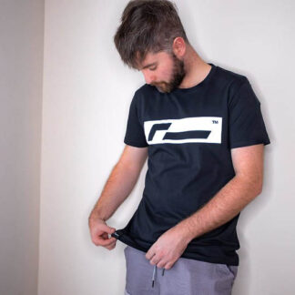 Racingline Racing Line Black Screened T-Shirt -Large