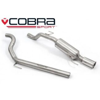 COBRA Vauxhall Corsa D SRI (10 - 13) Cat Back - Non-Resonated