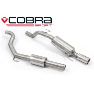 COBRA Vauxhall Corsa D SRI (07 - 09) Cat Back - Resonated