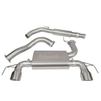 COBRA Vauxhall Corsa E VXR (15 - 18) Cat Back - Non-Resonated