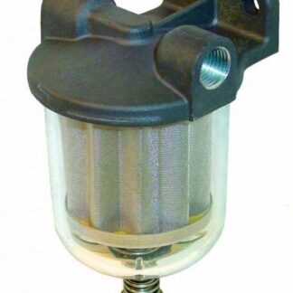 Marine Diesel Water Separator  Inox  Transparent Bowl 1/8th nptf