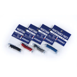 RAYS ALUMINUM VALVE CAP 4PC SET RD
