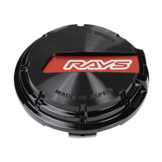 RAYS No.15 GL CAP BK-RD Black-Red