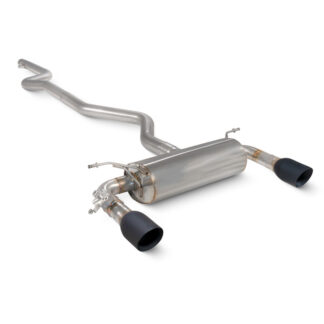 Scorpion Non-resonated cat-back system Daytona Ceramic Tailpipe BMW F30/F31 340i incl. xDrive Non-GPF Model 2015 - 2018