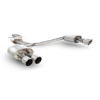Scorpion Resonated half system with no valves Daytona Tailpipe Audi S7 C7 4.0 TFSI Biturbo Quattro 2012 - 2018