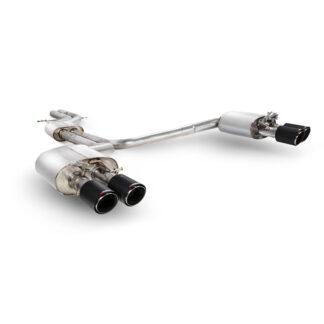 Scorpion Resonated half system with electronic valves Ascari Tailpipe Audi S6 C7 4.0 TFSI Biturbo Quattro 2012 - 2018